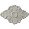 Ekena Millwork Piedmont Ceiling Medallion, Hand-Painted Pot of Cream, 37"W x 26"H x 1 3/8"P CM37X26PEPCF - alternate 1